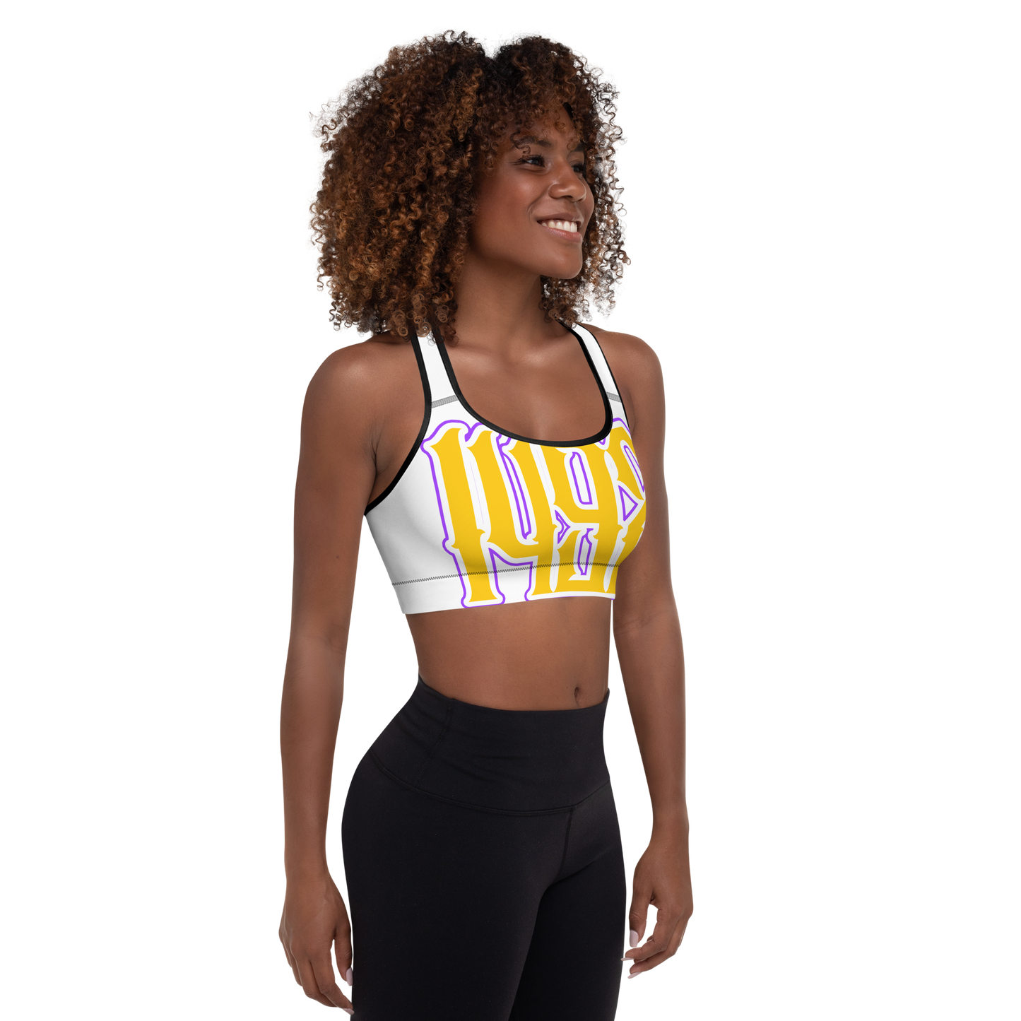 My grandma told me “We Indian” Padded Sports Bra