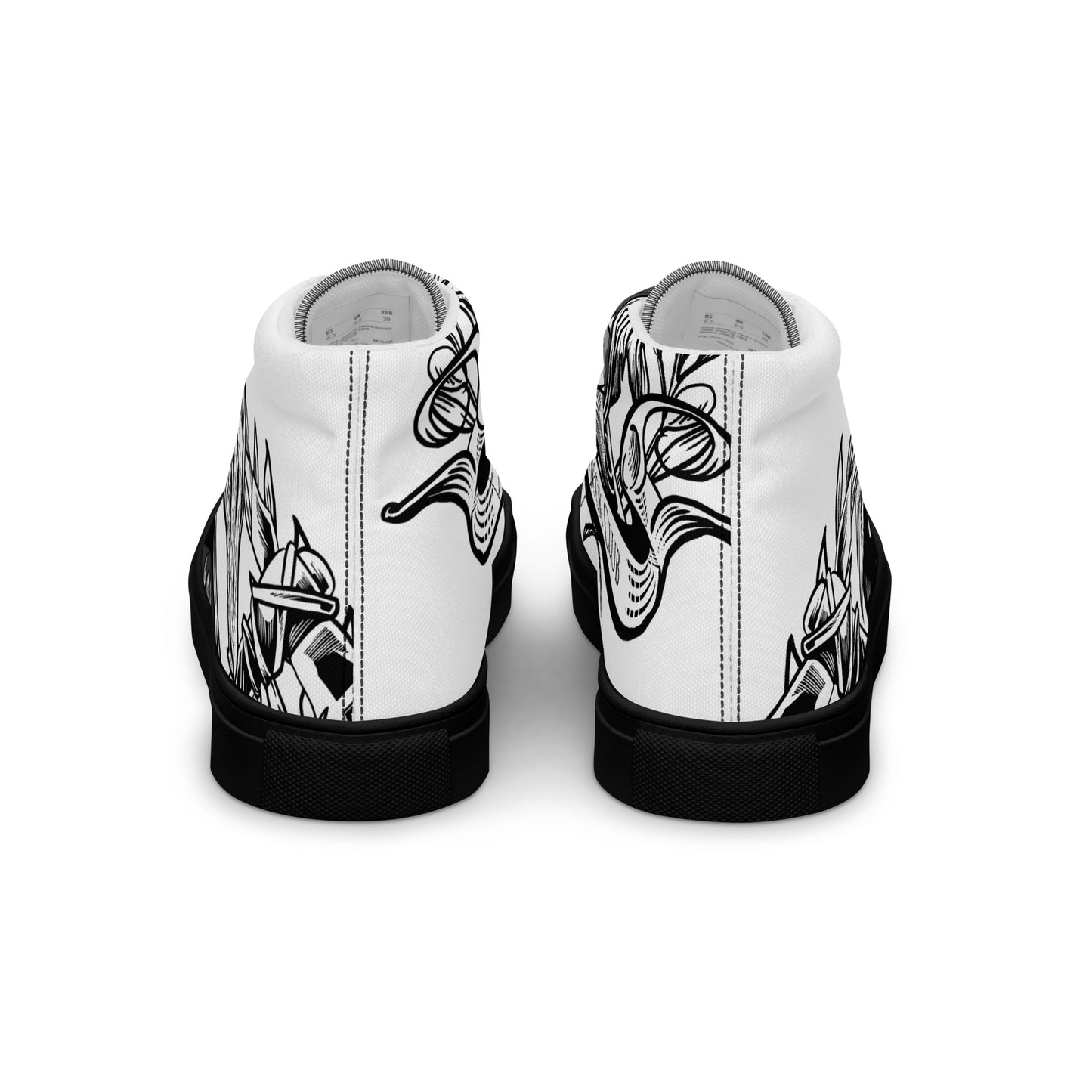 ABC Men’s high top canvas shoes
