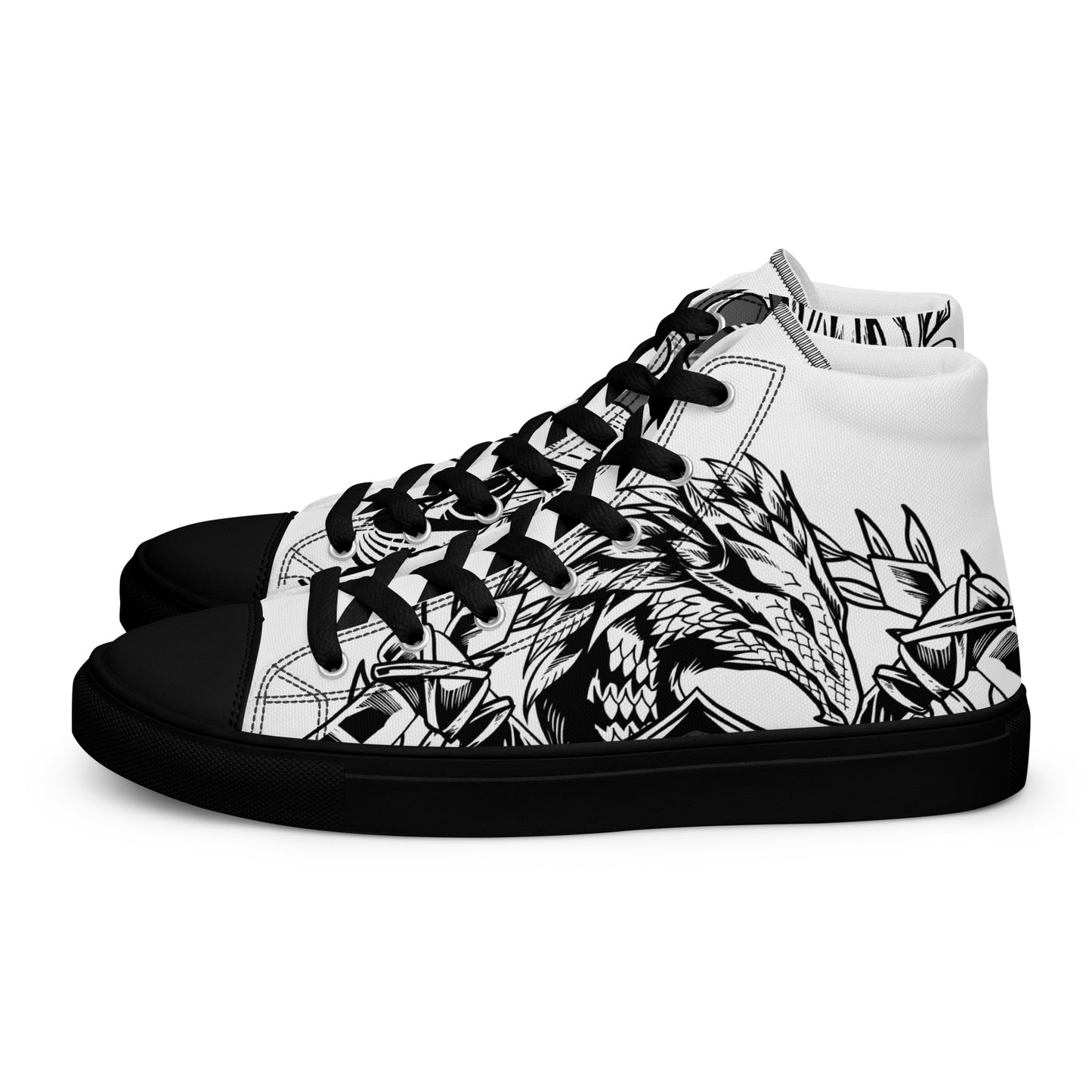 ABC Men’s high top canvas shoes