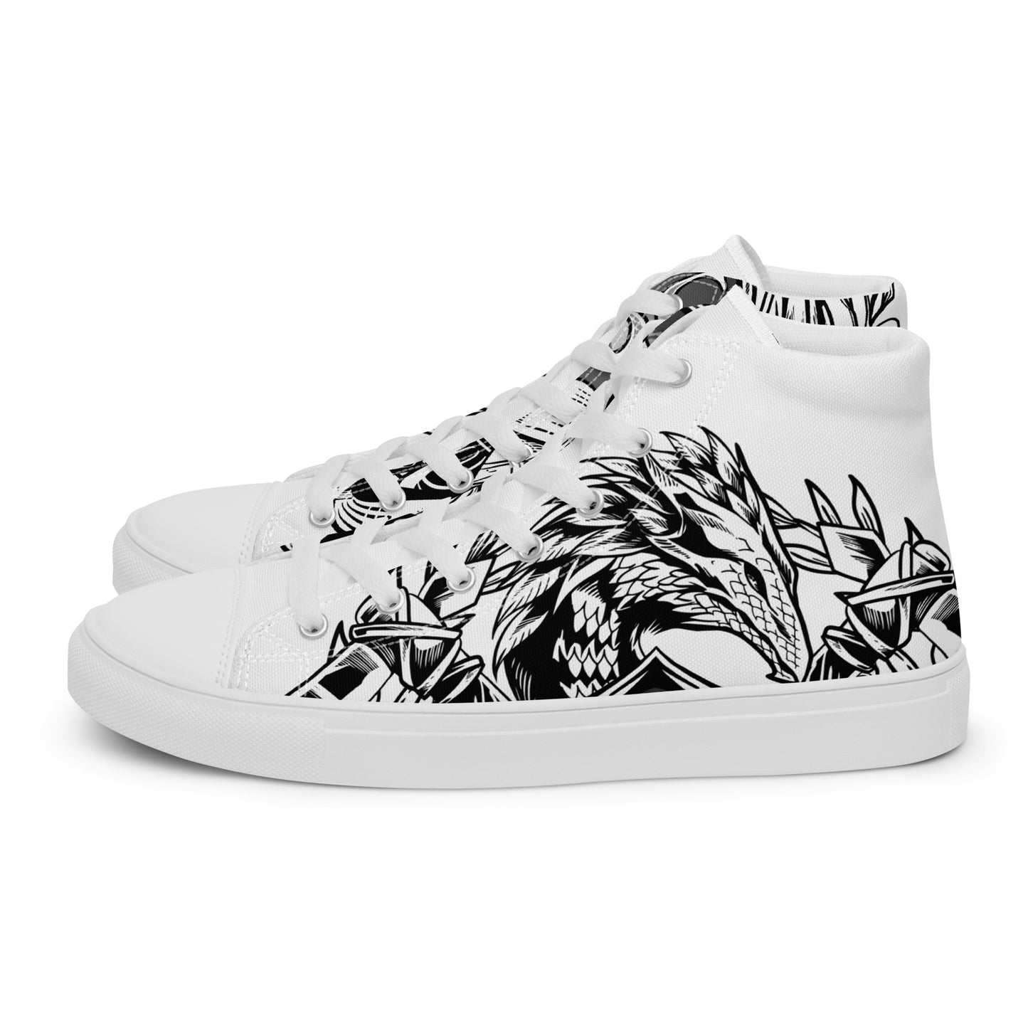 ABC Men’s high top canvas shoes