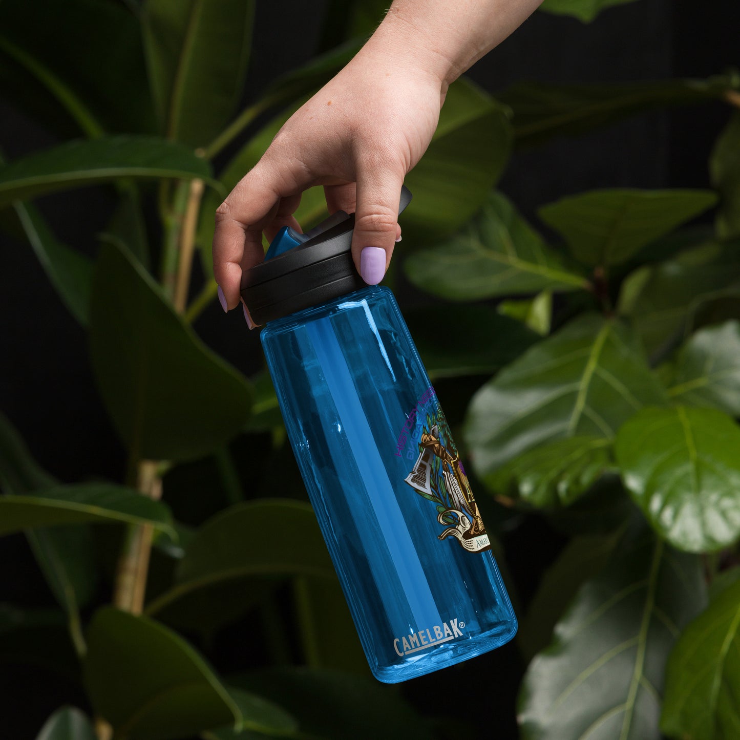 Sports water bottle