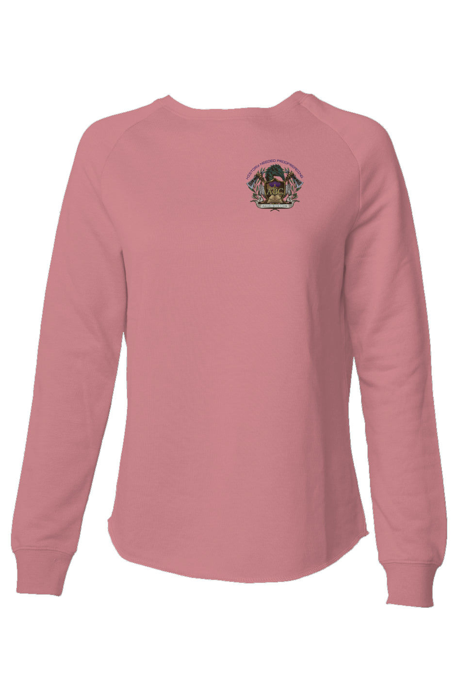 Womens Lightweight Wash Sweatshirt