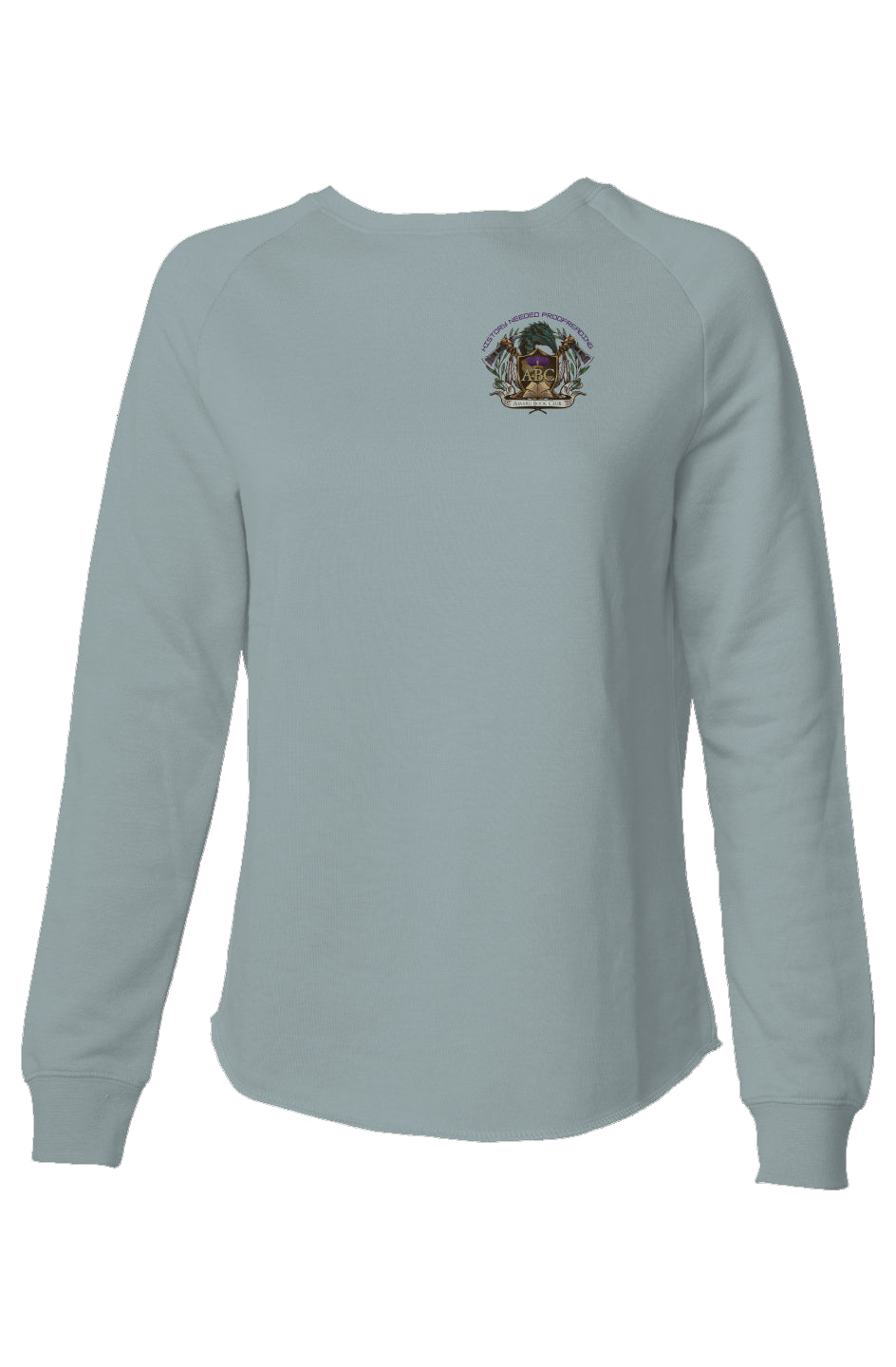 Womens Lightweight Wash Sweatshirt