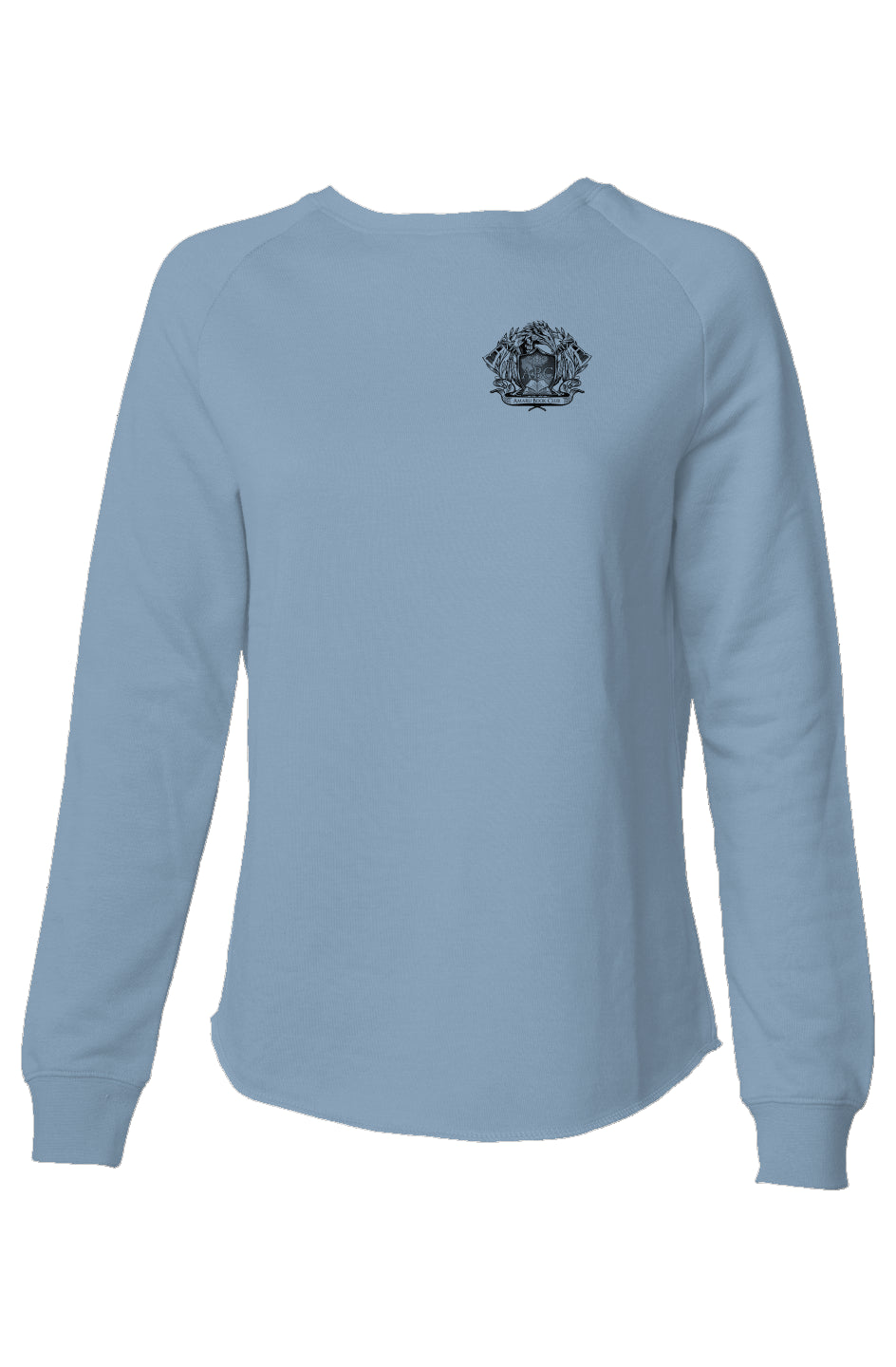 Womens Lightweight Wash Sweatshirt