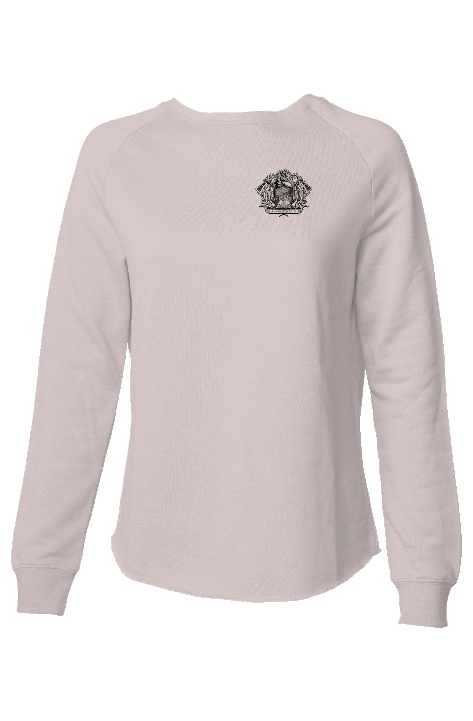 Womens Lightweight Wash Sweatshirt