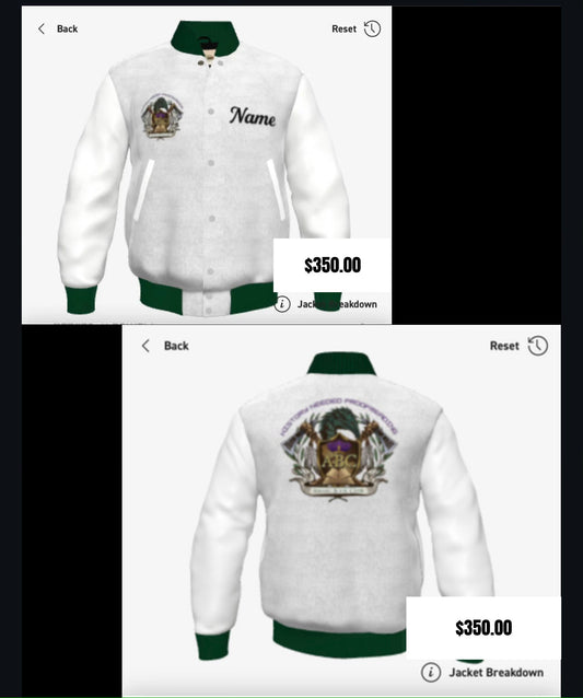 Unisex Hoodie - Green/White