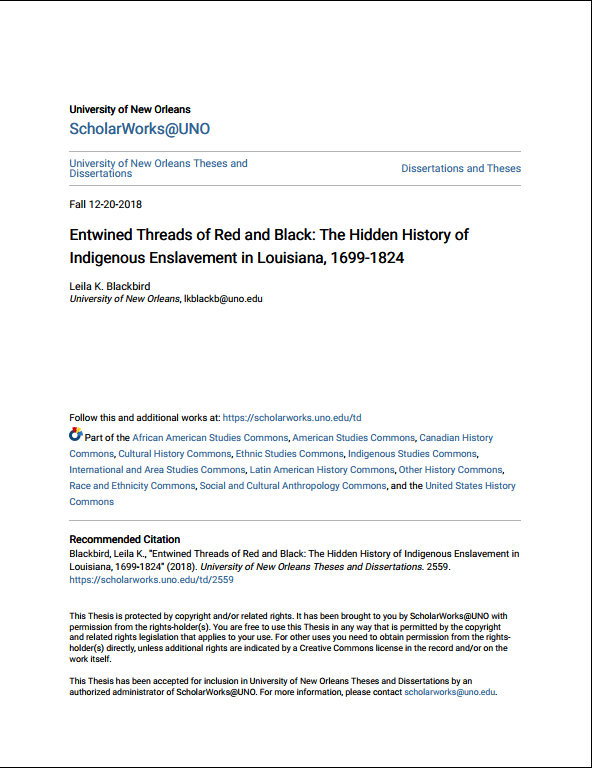 Entwined Threads of Red and Black_ The Hidden History of Indigeno