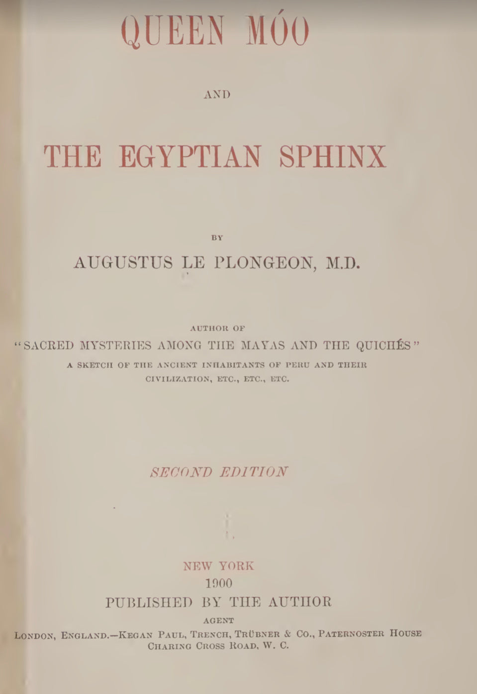 Queen Moo and the Egyptian Sphinx