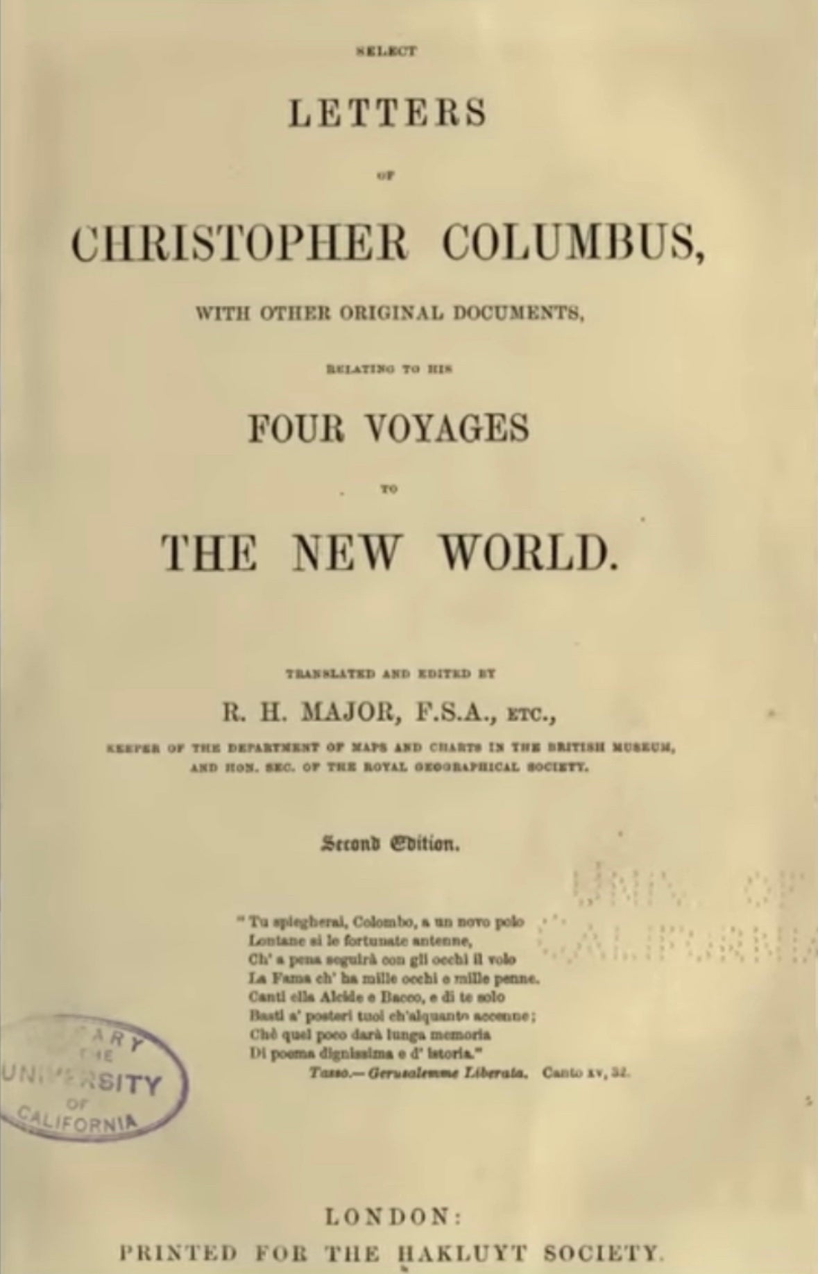 Christopher Columbus