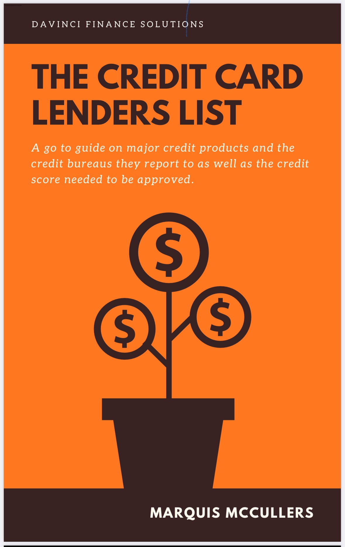 The Credit Card Lenders List