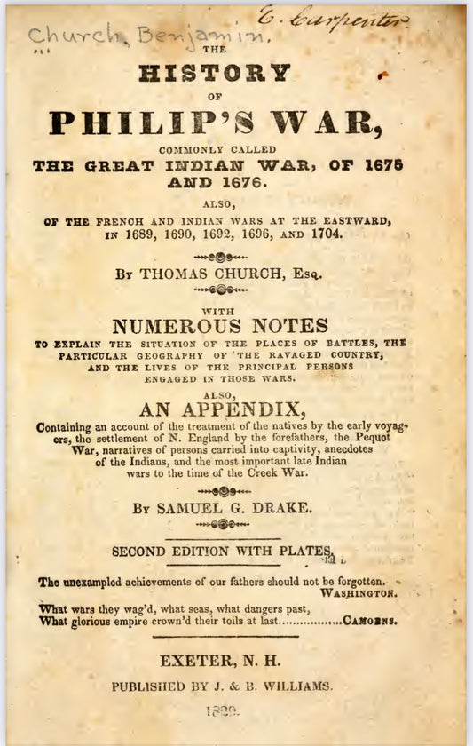The History of Philips War
