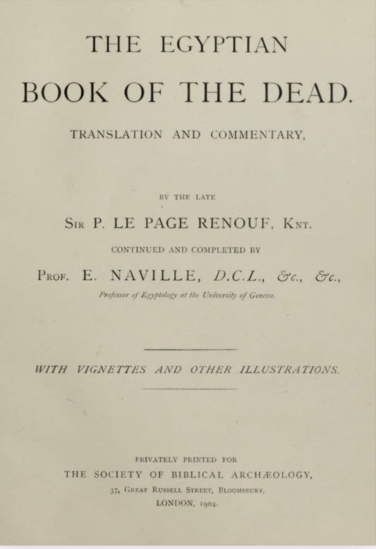 The Egyption - Book the of Dead