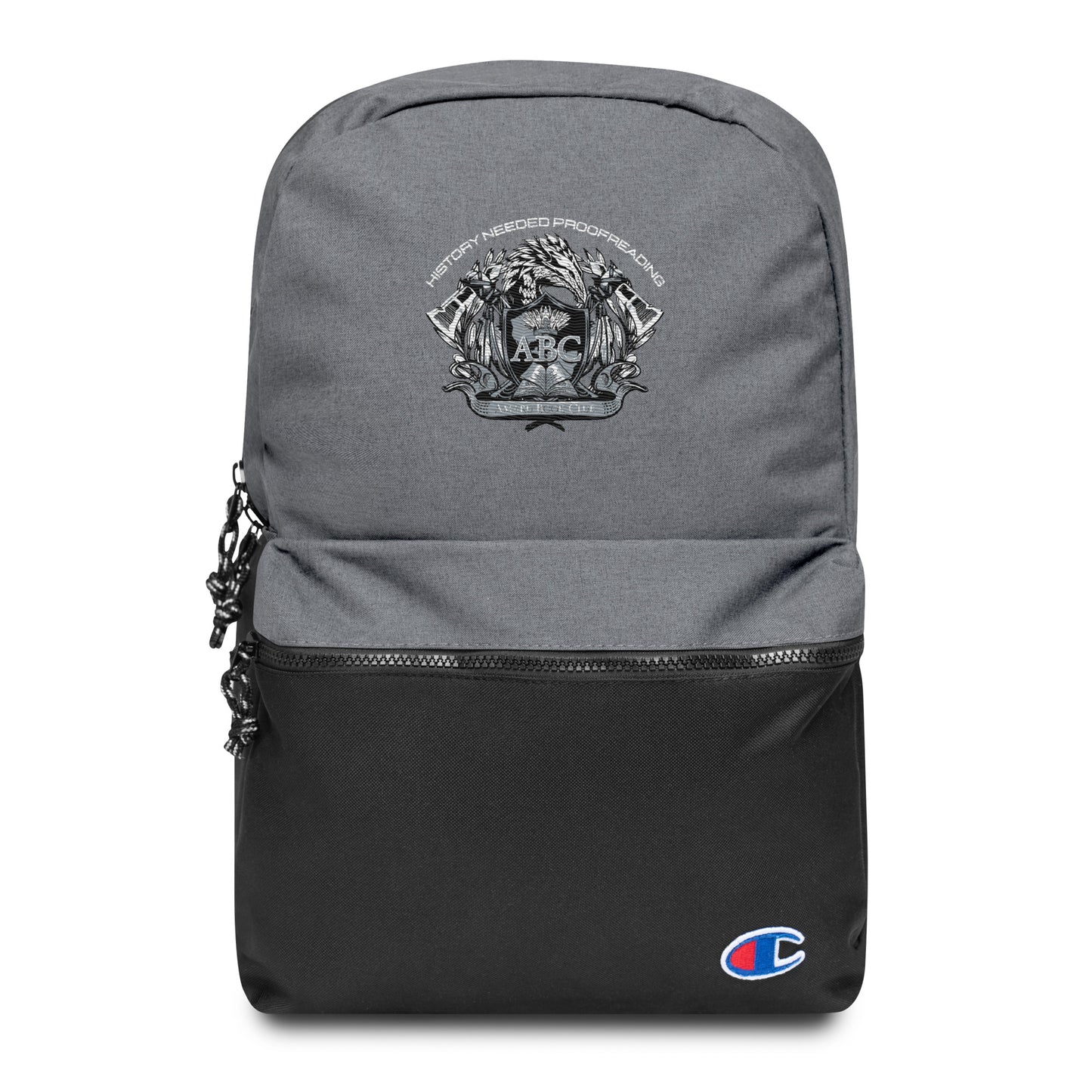 Embroidered Champion Backpack