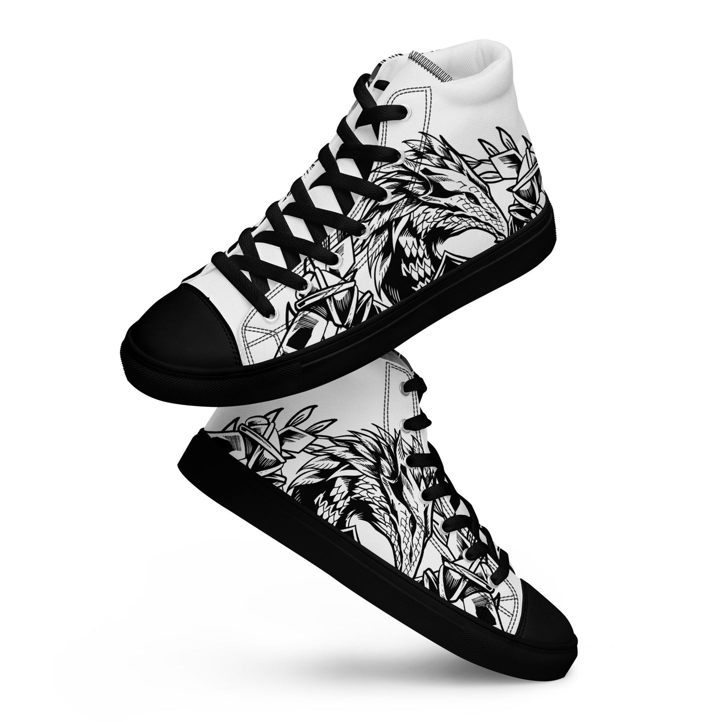 ABC Men’s high top canvas shoes