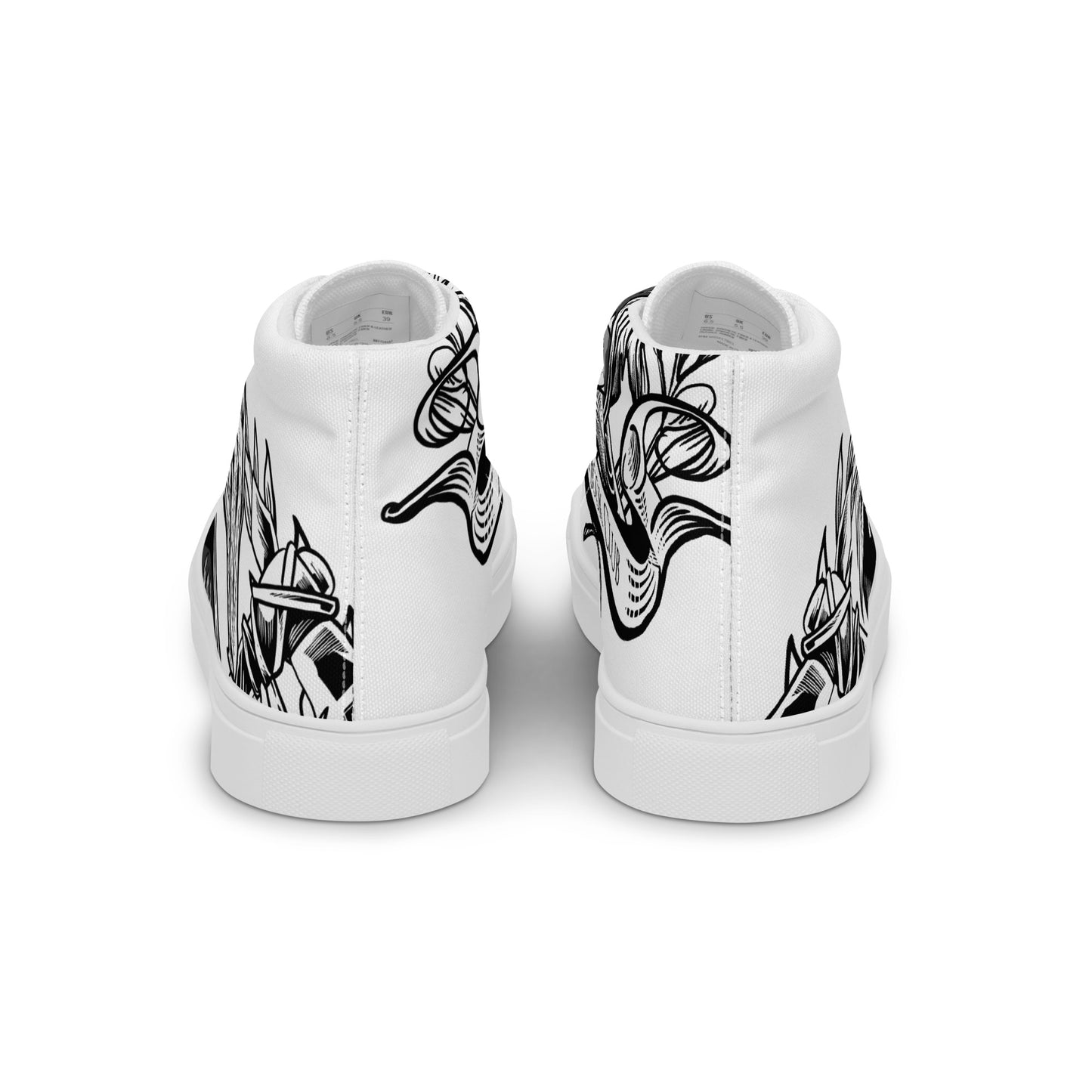 ABC Men’s high top canvas shoes