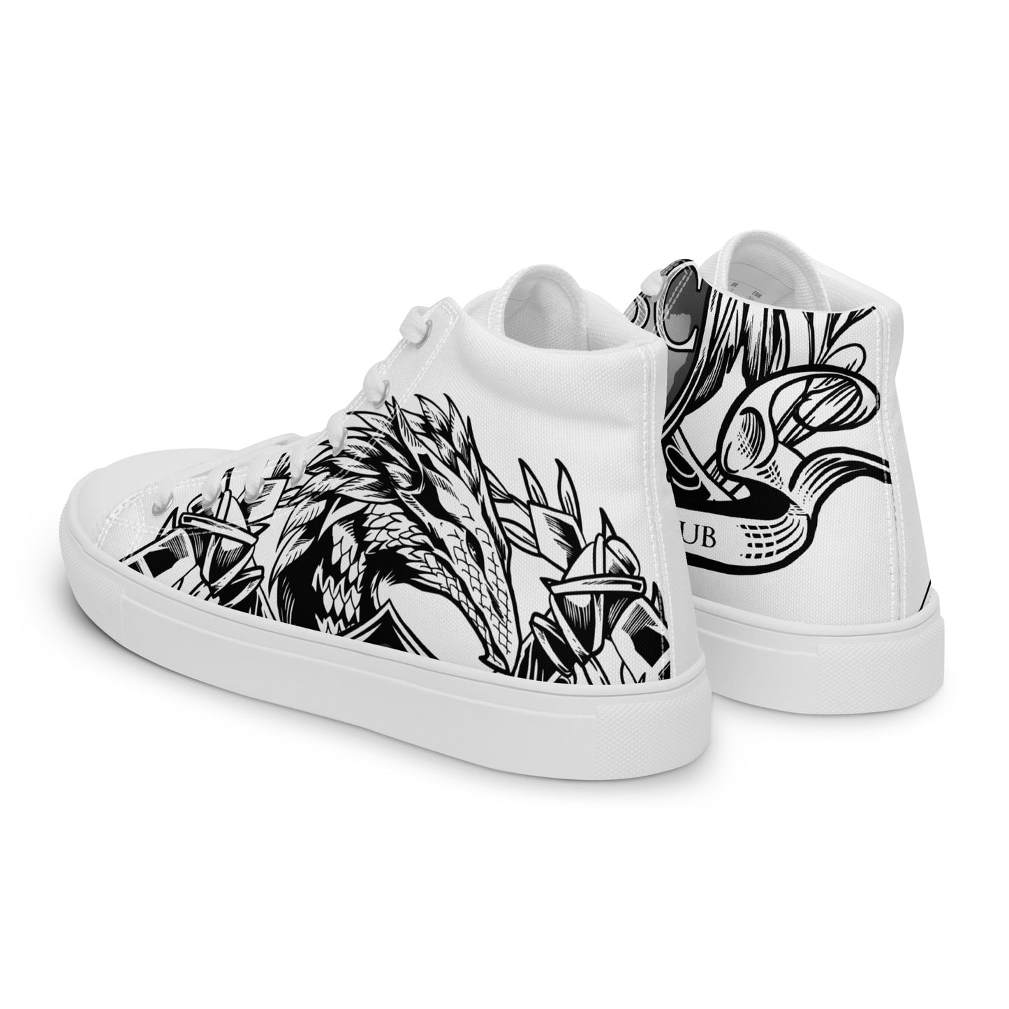 ABC Men’s high top canvas shoes