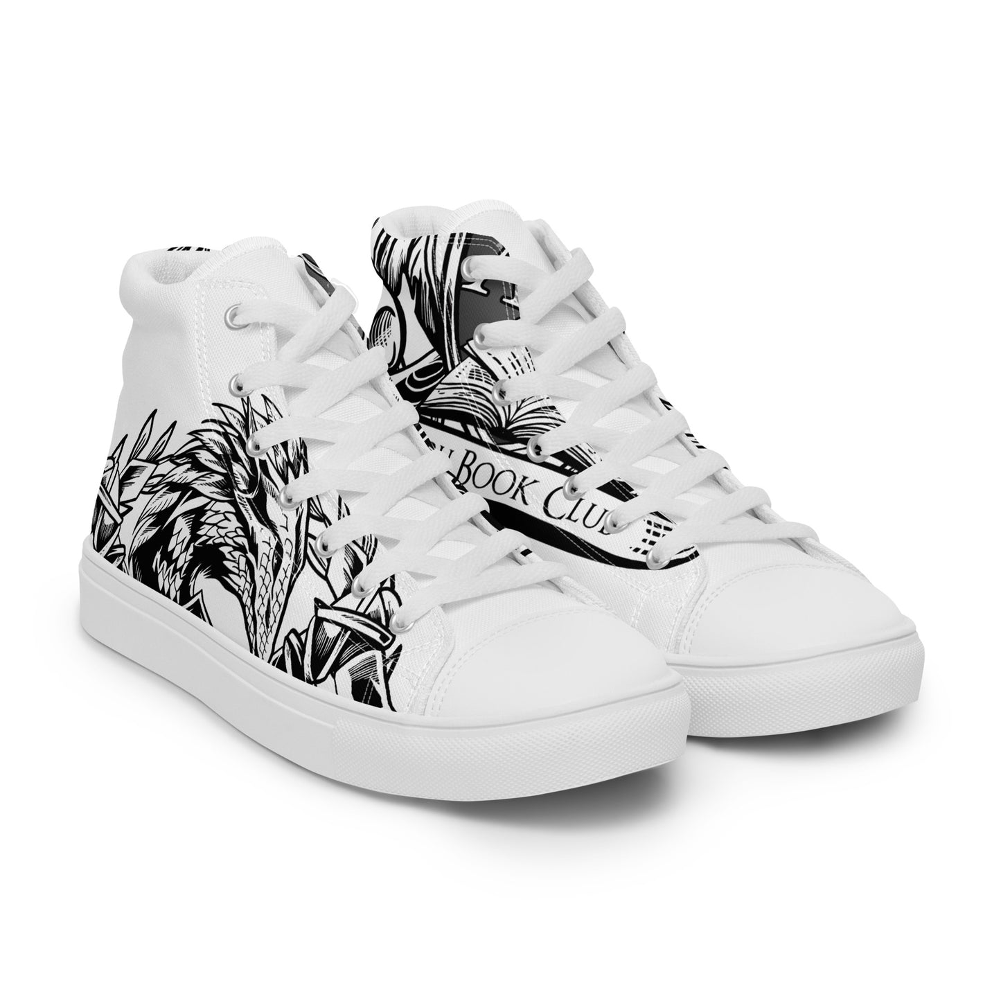 ABC Men’s high top canvas shoes