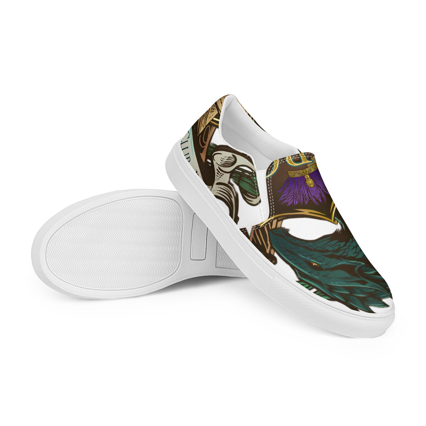 ABC Men’s slip-on canvas shoes
