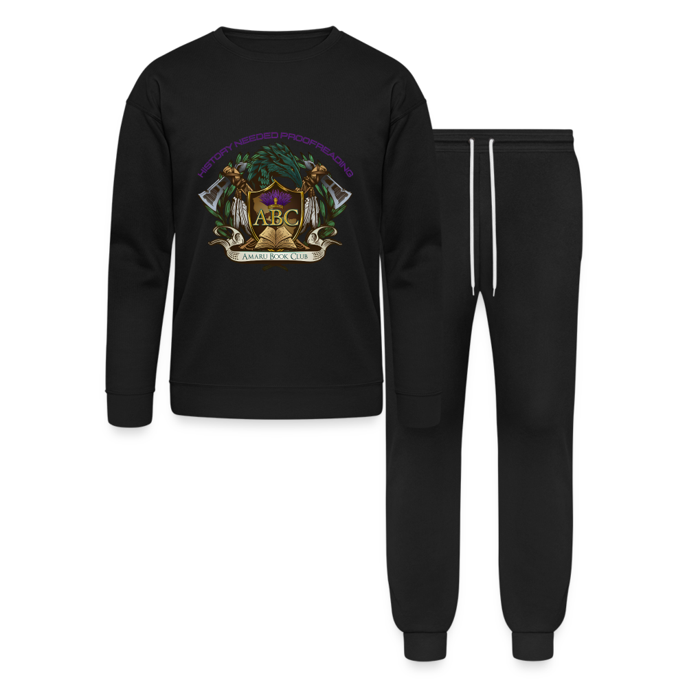 Bella + Canvas Unisex Lounge Wear Set - black