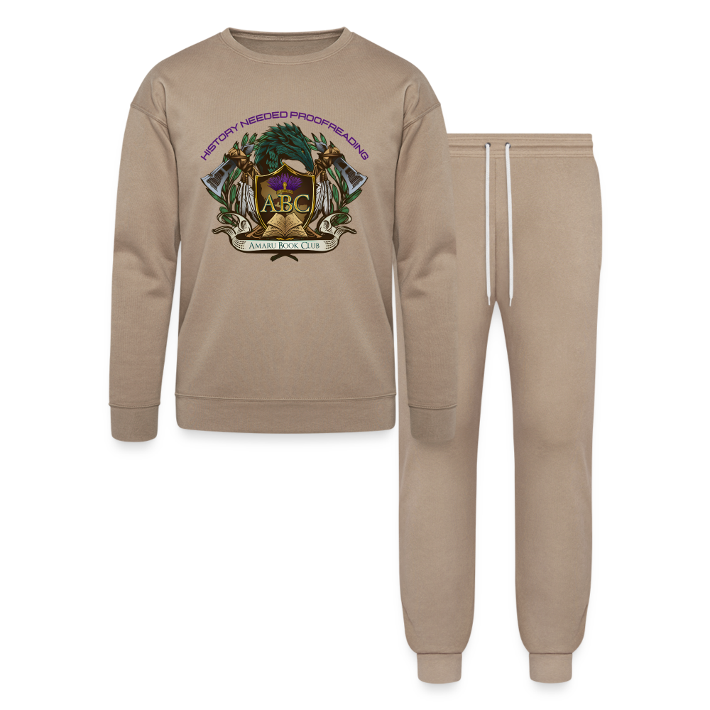 Bella + Canvas Unisex Lounge Wear Set - tan
