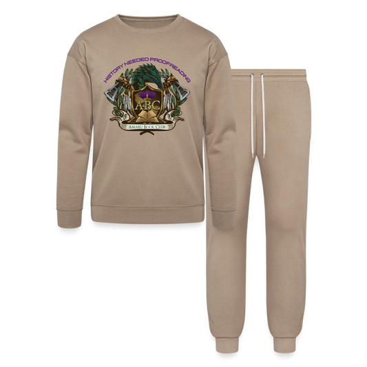 Bella + Canvas Unisex Lounge Wear Set - tan