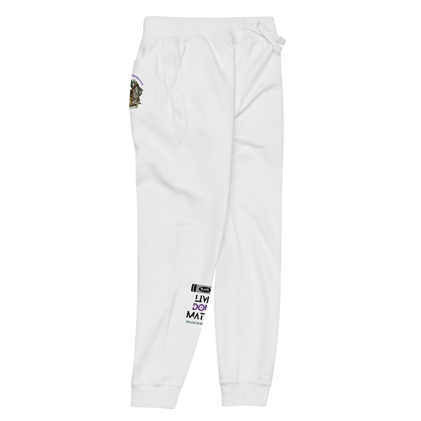 Black Lives Don’t Matter Unisex fleece sweatpants