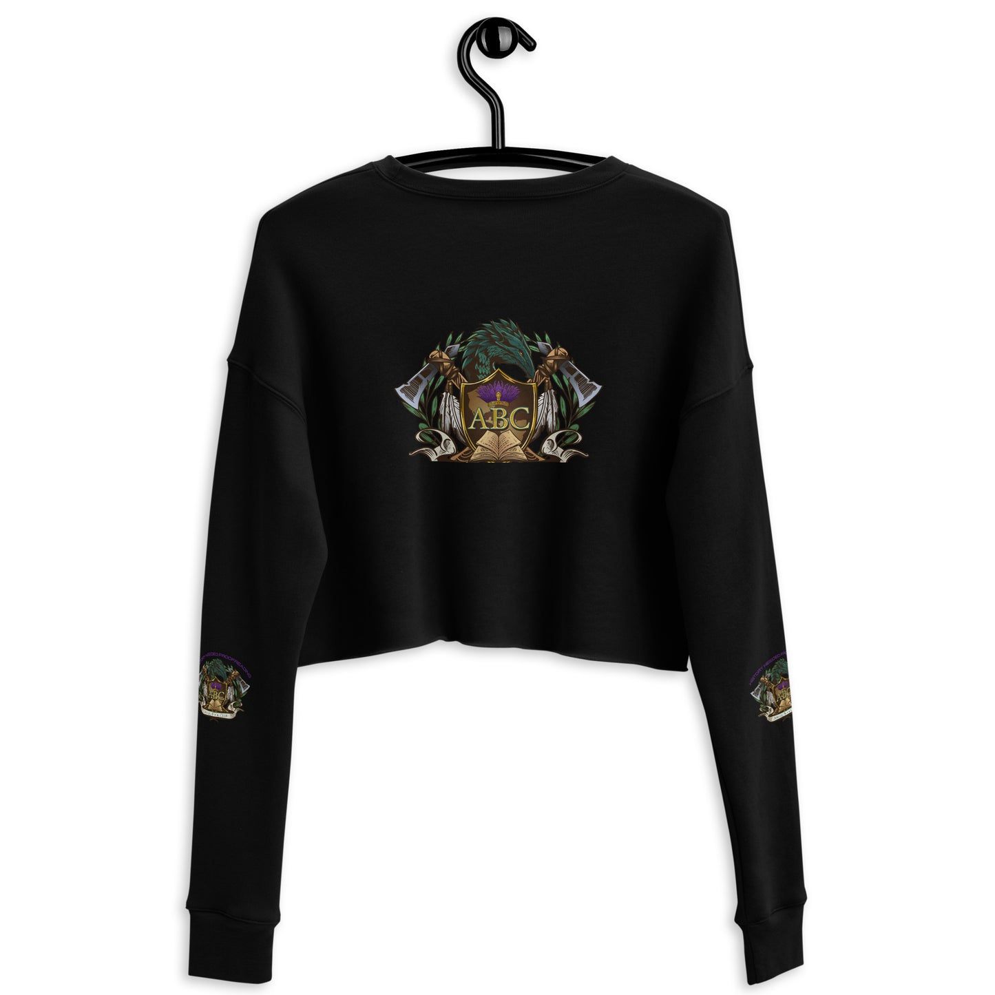 ABC Crop Sweatshirt