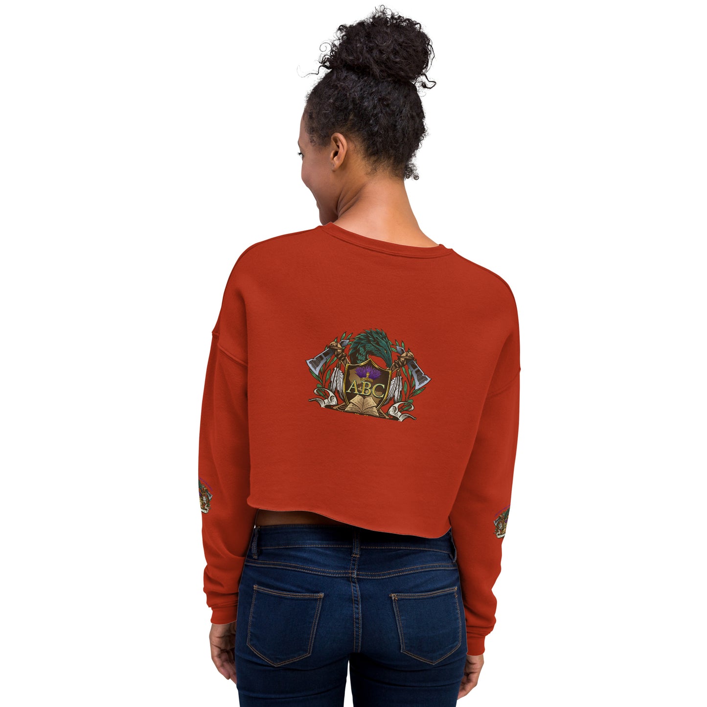 ABC Crop Sweatshirt