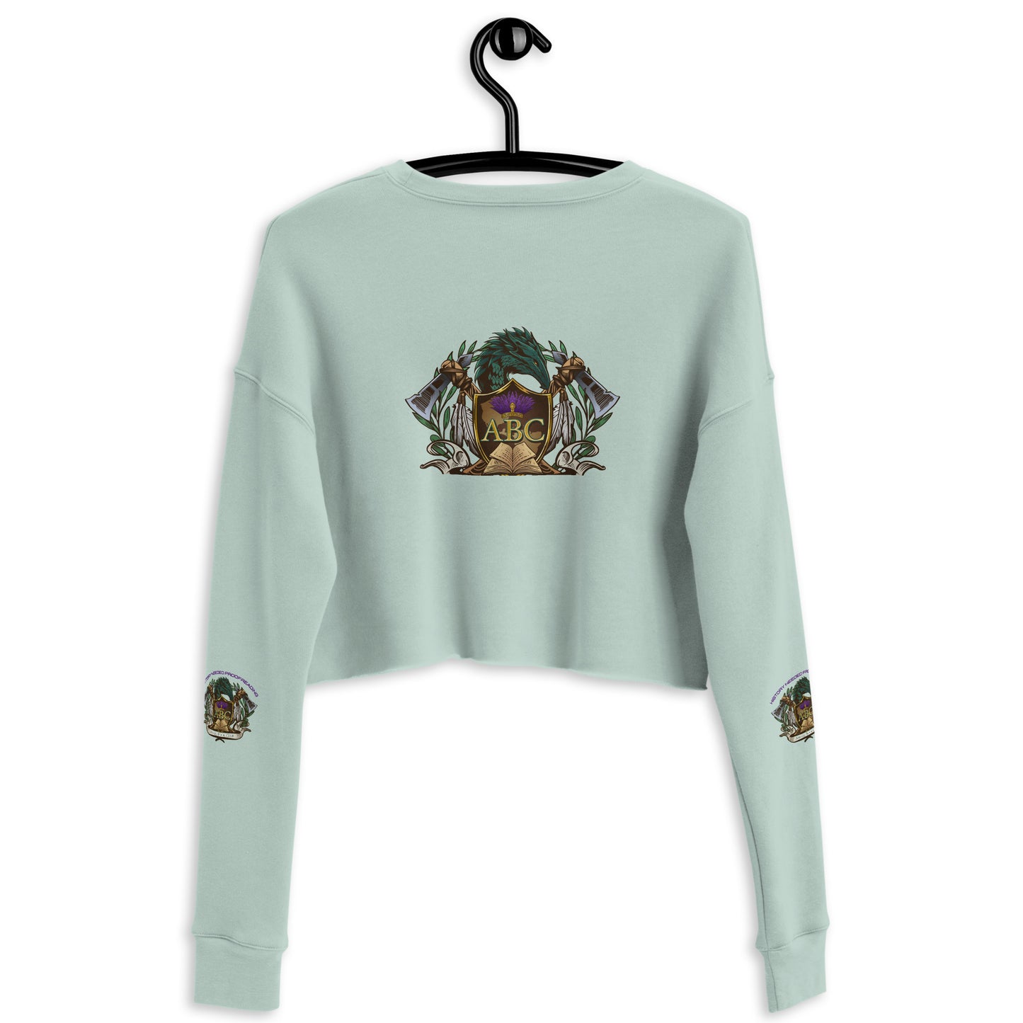 ABC Crop Sweatshirt