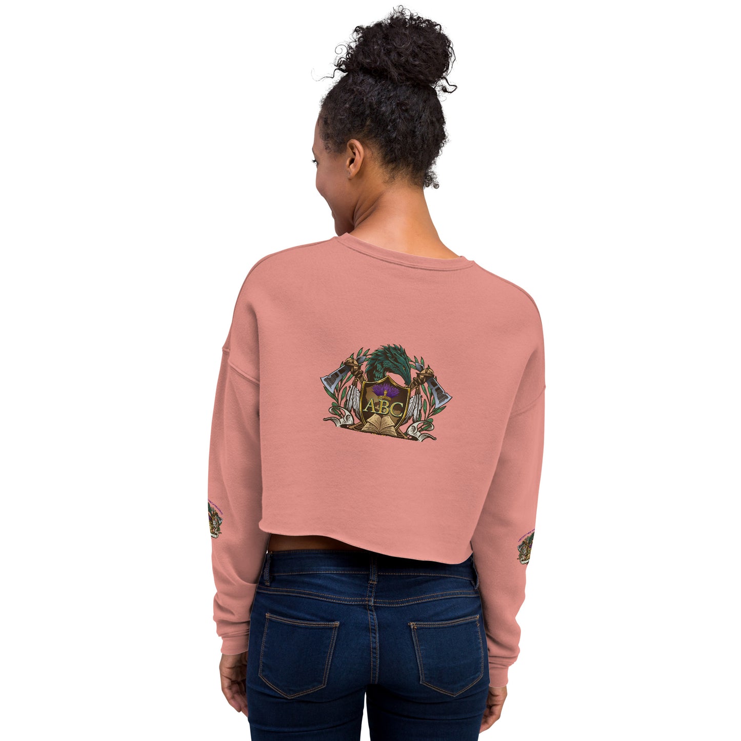ABC Crop Sweatshirt